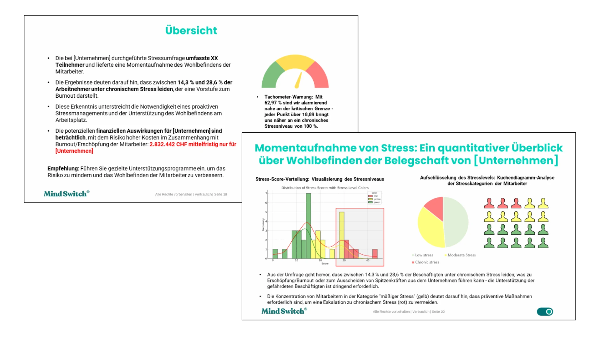 Stress Screening für Firmen Stress Screening für Firmen